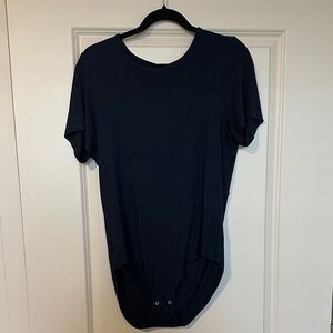 American Eagle Outfitters Navy Open Back Bodysuit
